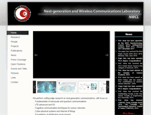Tablet Screenshot of nwcl.ku.edu.tr