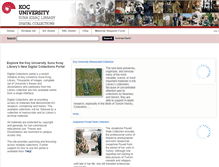 Tablet Screenshot of digitalcollections.library.ku.edu.tr