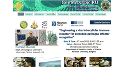 Desktop Screenshot of genetics.sci.ku.ac.th