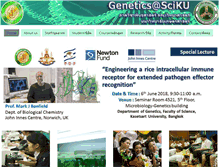 Tablet Screenshot of genetics.sci.ku.ac.th