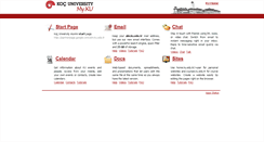 Desktop Screenshot of alm.ku.edu.tr