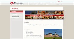 Desktop Screenshot of dorm.ku.edu.tr