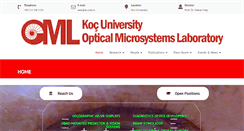 Desktop Screenshot of mems.ku.edu.tr