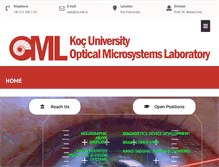 Tablet Screenshot of mems.ku.edu.tr