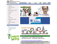 Tablet Screenshot of chem.flas.kps.ku.ac.th